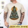 T-Shirt Shiva Dio Indù della Meditazione e della Distruzione | Design Spirituale Yogico | Abbigliamento Loto Sacro | Regalo per Yogi | Maglietta Yoga