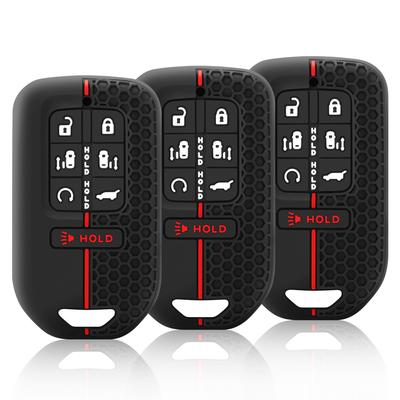 För Honda Odyssey 2018 2019 2020 2021 2022 2023 Fjärrnyckel Fob Kedjeskydd Fodral Skydd Skal Hållare Silikon 7 Knappar