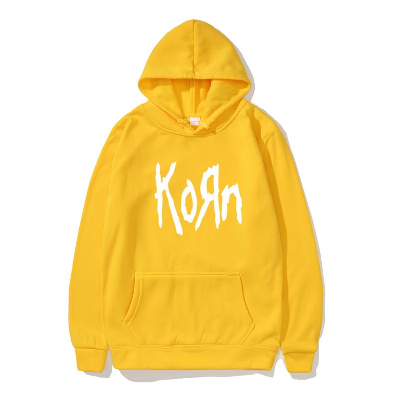 

Толстовка Korn Rock Band с буквенным принтом, женская толстовка в стиле Харадзюку в стиле хип-хоп, хлопковая толстовка High Street, осень-зима, толстовки унисекс XL