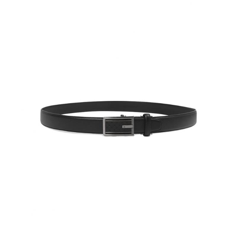 Benovero 2026 SS Derby emboSSed Cowhide Men S Auto Belt Black Bmg1acb1236k1