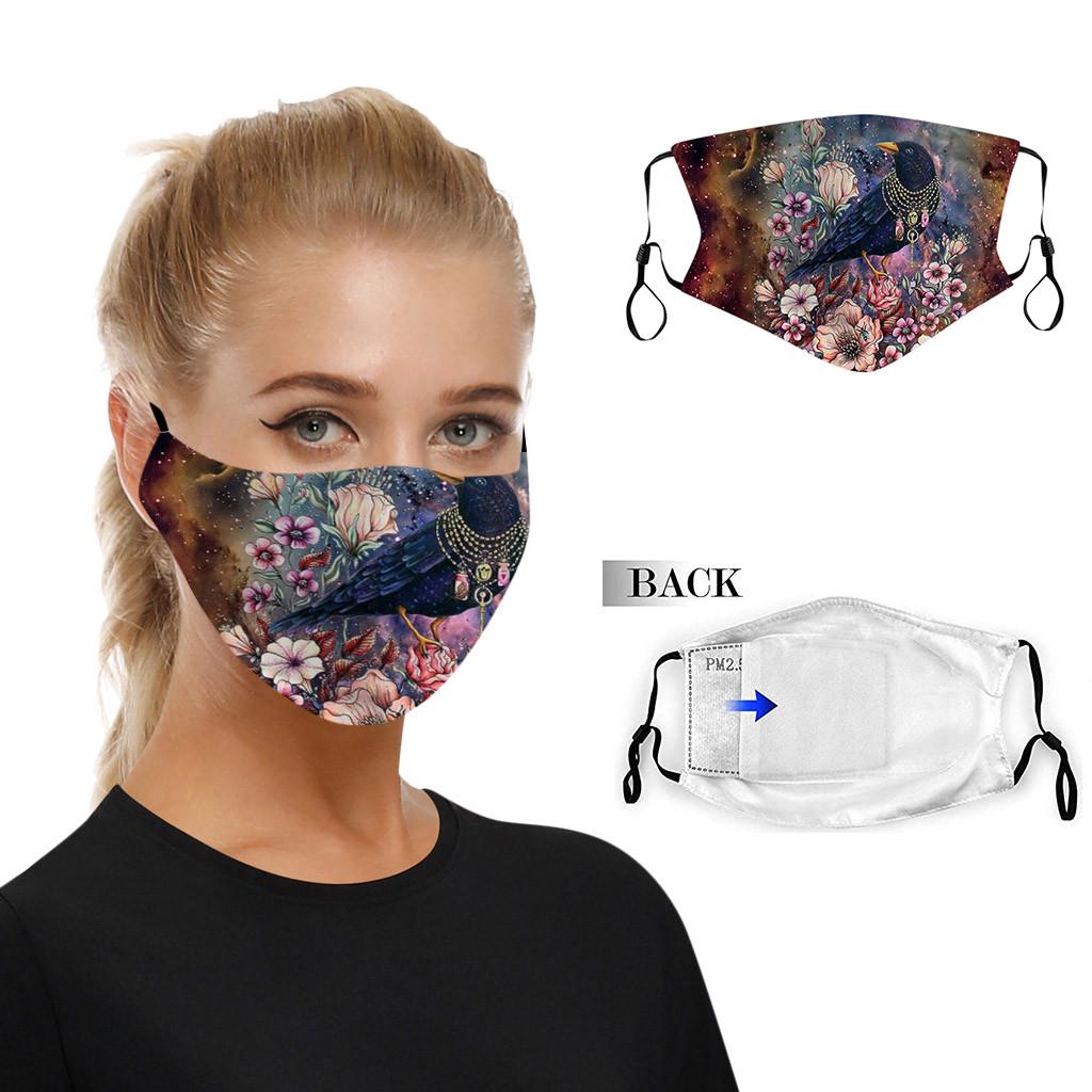 1pc Mouth for Face Mask Washable Earloop Mask