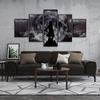 5 poze Poster Sasuke Ltachi Personaj Pictură decorativă Cameră pentru copii Imprimări artistice Modern Home Decor Pânză Pictură fără cadru