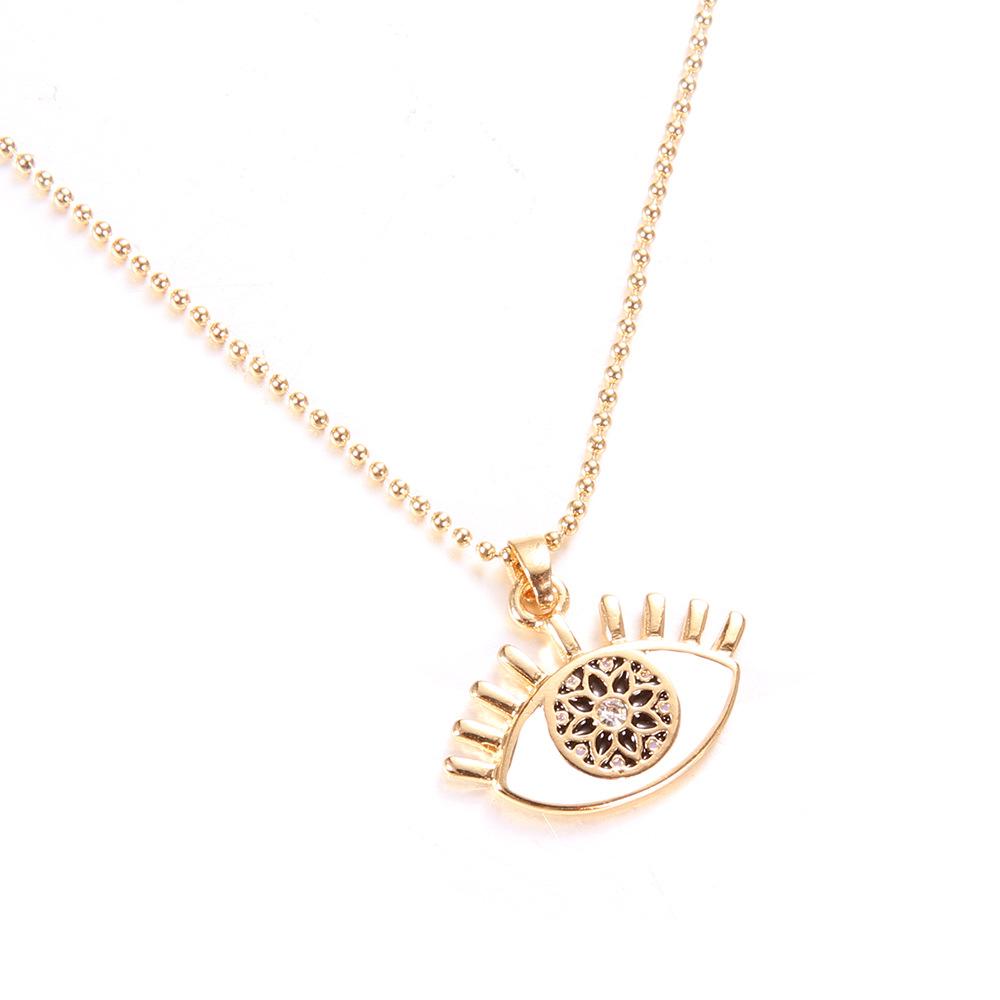 Eye Dripping Oil High-End Temperament Jewelry Collarbone Chain