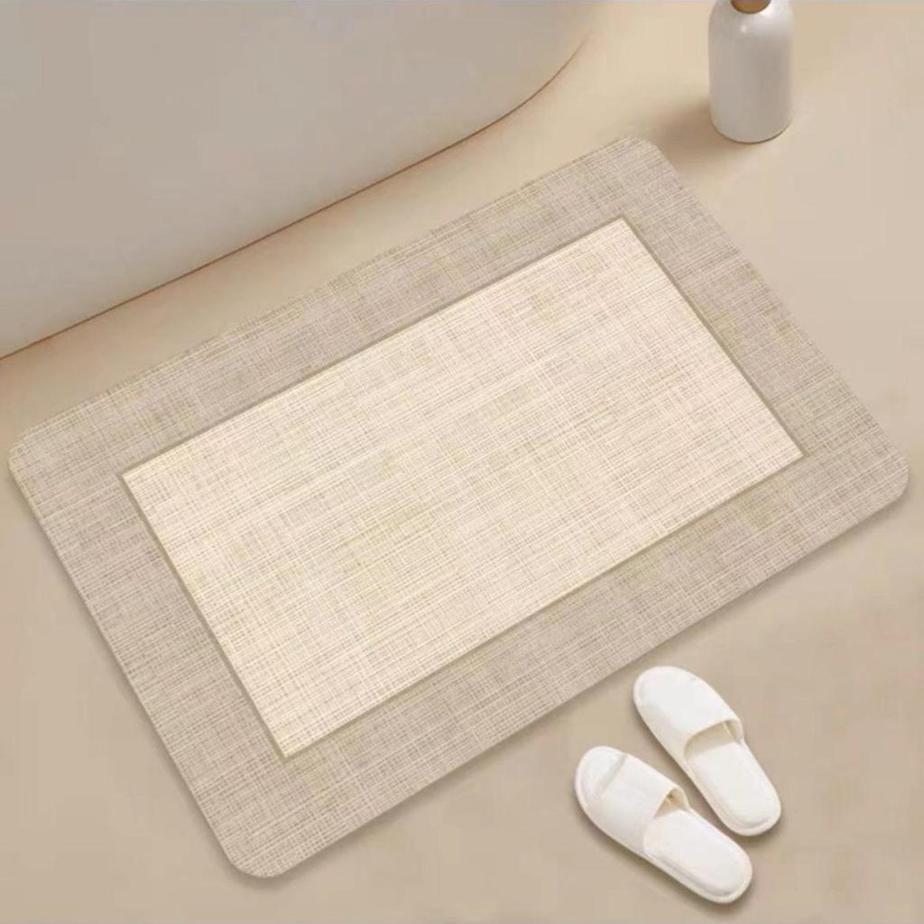 Potisk diatom Koupelna zahušťovací rohož Vana Protiskluzové koberce V umyvadle Vana Boční podlaha Koberec Sprcha Rohožka Rohožka Paměťová pěna 3D Pad