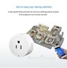 Smart 10A WiFi/Bluetooth Plug with Alexa Voice Control, Remote App, Timer, and Cycle Switch