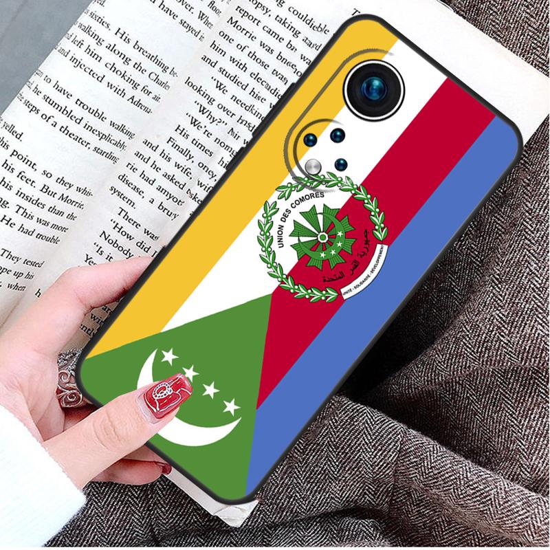 Comoros Flag Case For Honor Magic 8 7 6 Pro Honor X9d X9c X9b X9a X8b X8c Win 50 70 90 200 400 Lite Cover