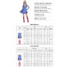 The New Ghost Baby Returns To Chucky Cosplay Cos Dress Blue Ladies Halloween Costume
