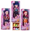 K-POP Devil Hunter Girl 12-inch Articulated Vinyl Figure with Sound and LED Lighting, Children's Poseable Action Toy