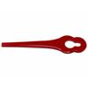 Garden Trimmers Parts Trimmer Blades GE-CT 18 Li RG-CT 18/1 Li Anti-rust Perfect Replacemence Plastic Red Stability Brand New
