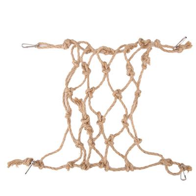 Hanf Seil Papagei Vogel Klettern Net Hängen Seil Net Schaukel Spielen Seil Leiter Kauen Spielzeug (Klein)