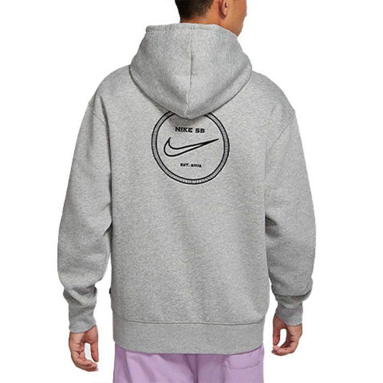 Nike Sweatshirts Men's Gray Hooded Thickened Other DA4265-063