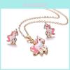 Cute Animal Necklace Set European And American Hot Selling Alloy Jewelry Set