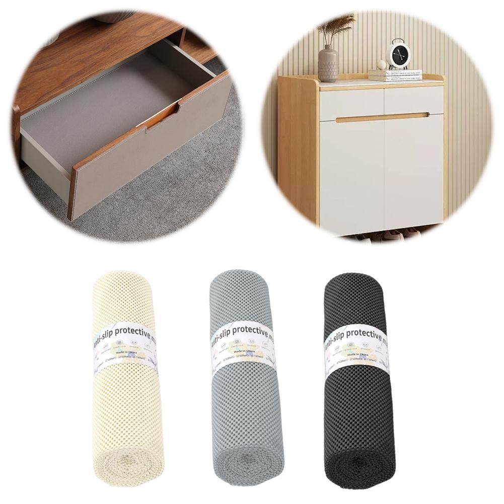 PVC Rug Gripper Antislip Matting Carpet Waterproof Shelf Drawer Liners PVC Underlay Non Slip Matting for Home Office Car Pallet
