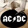 1pc AC/DC Logo Outdoor Round Carpet Gift for Home Office DecorRC2737