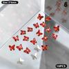 3D  Butterfly Super Flash Bottom Aurora Diamond 3D Nail Decoration Nail Accessories