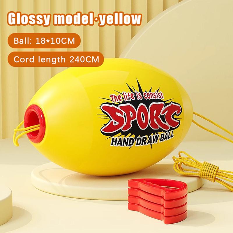 1/5Pcs Double Pull Ball Children'S Kindergarten Toy Combination Shuttle Ball Parent-Child Interaction Outdoor Training Equipment