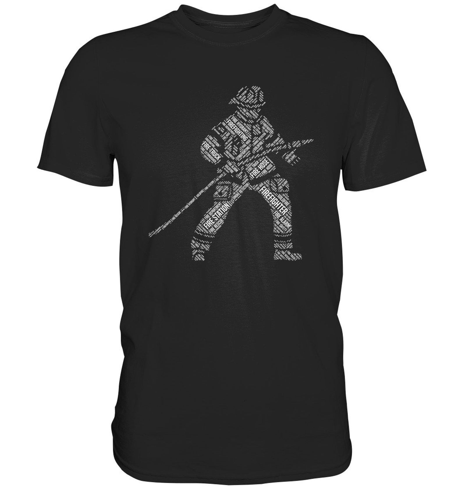 T Shirt Fire Department Terms Firefighter Gift - Premium T-Shirt S