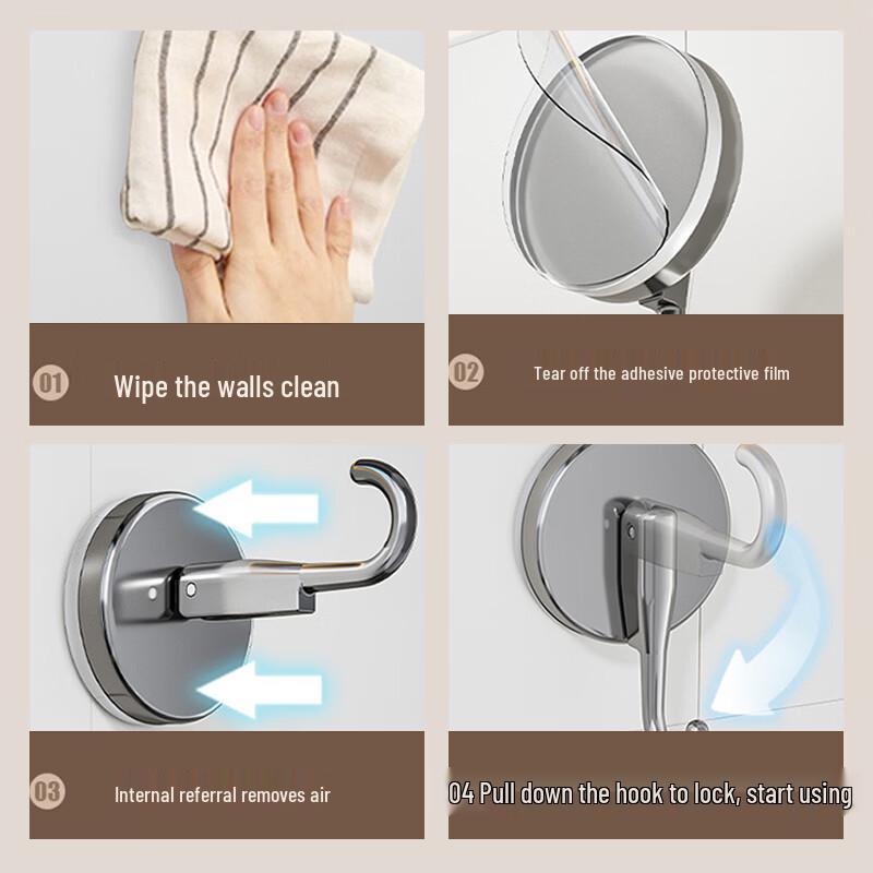 Meebordi Suction Cup Hooks