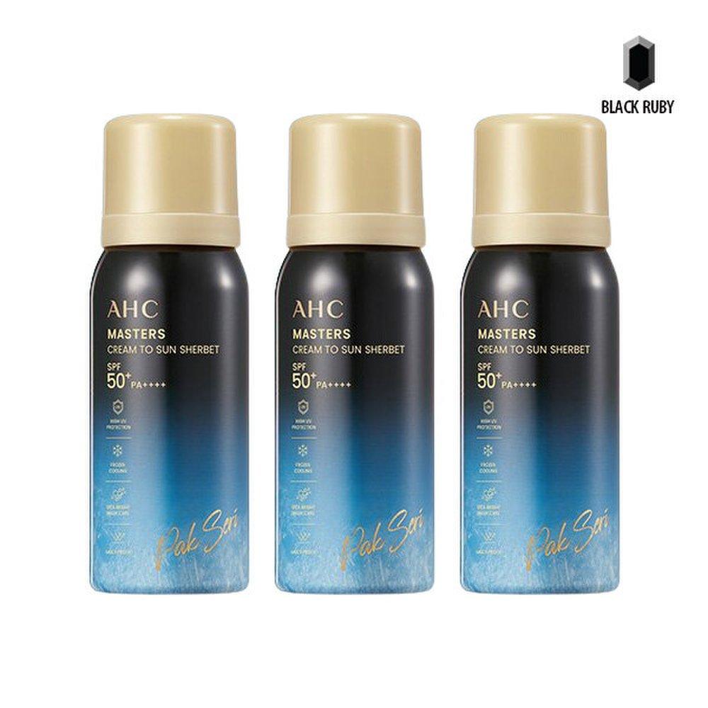

AHC sunscreen cooling sun sherbet 60g x3 / golf sunscreen