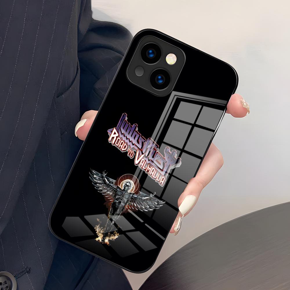 J-Judas Priest Phone Case For IPhone 17 Pro Max 15 Pro 16 14 Plus 12 13 Mini 11 Pro Shockproof Glass Cover