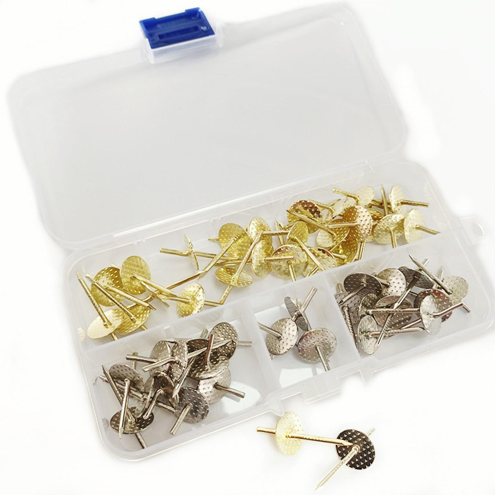 

Набор из 50 шт. подвесок для фоторамок, гвоздики для подвешивания картин, подвески для картин для гипсокартона, деревянной картины One Size золотой