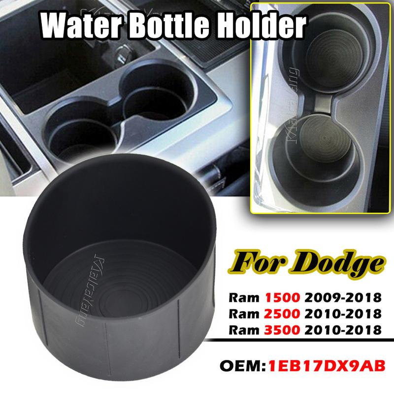 Center Console Cup Holder Rubber ert 1EB17DX9AB For Dodge Ram 1500 2009-2018 Quality Rear Seat Cup Holder Drink Cupholder