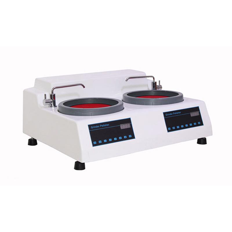 MP-2B Dual-Disc Metallographic Grinder & Polisher, Fully Automatic with Stepless Speed Adjustment