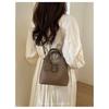 IELGY Ladies Messenger Bag Large Capacity All-Match Casual Commuter Bucket Bag Portable