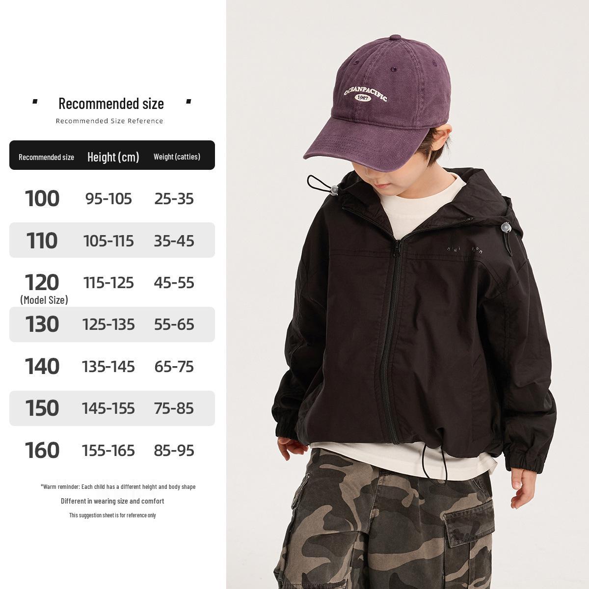 

Boys Autumn Hooded Softshell Windbreaker Jacket 2025 - Fairy Tale Memories Collection 130 cm чёрный
