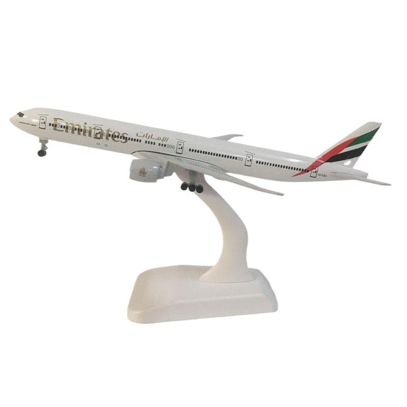 

20CM United Arab Emirates Airline B777 Aircraft Model Planel Airplane Diecast Metal Planes Collect Gifts