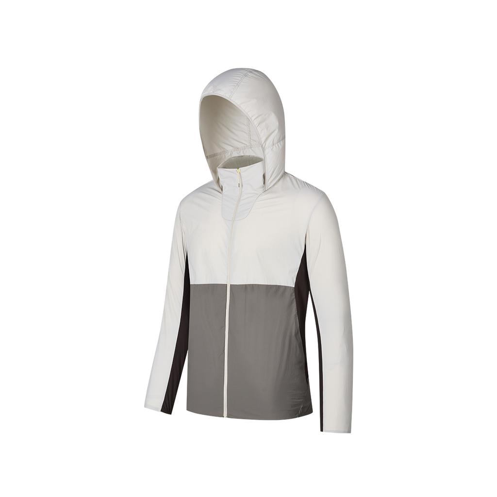 SAUCONY Ss25 Zippered Hooded Color Block Long Sleeve Jacket Men Jackets Light-Khaki SA2259WJ02T-KH001