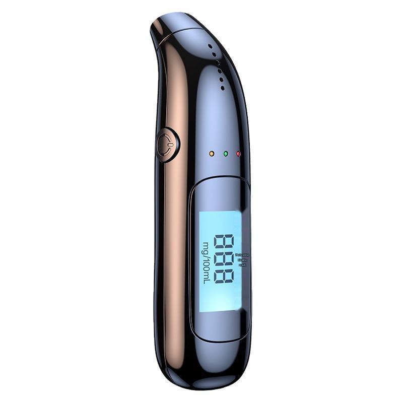 Hochpräziser digitaler Alkoholtester: Tragbarer USB-wiederaufladbarer Alkoholtester zur Selbstprüfung