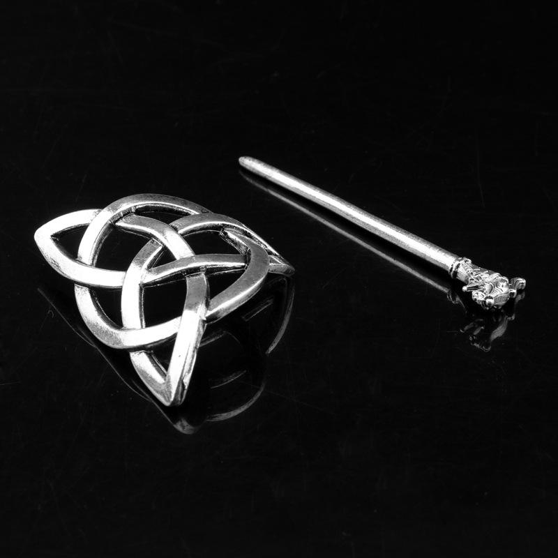 Vintage Viking Celtic Knot Hair Clip Women's Hair Clip Hair Accessories Party Accessories Valentine's Day Birthday Gift