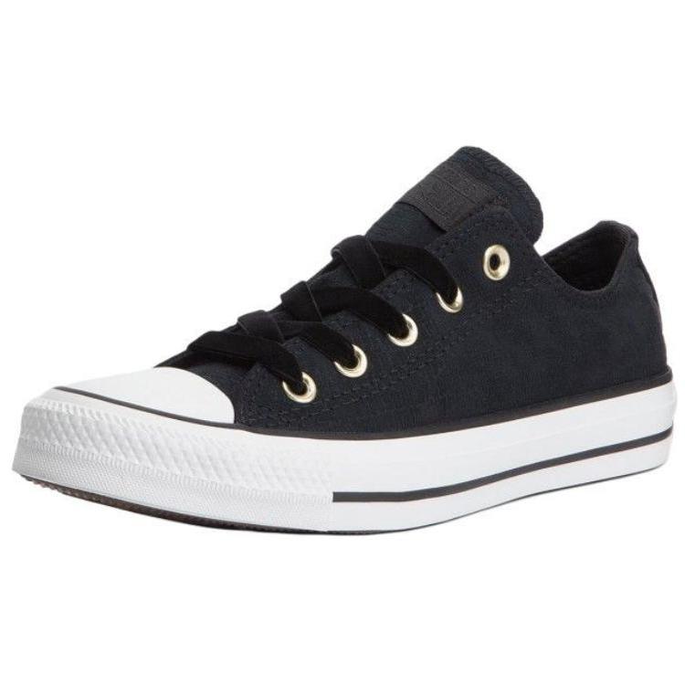 Converse Chuck Taylor Comfortable Versatile Non-Slip Durable Low-Top Skate Shoes Unisex Sneakers Black 561705C