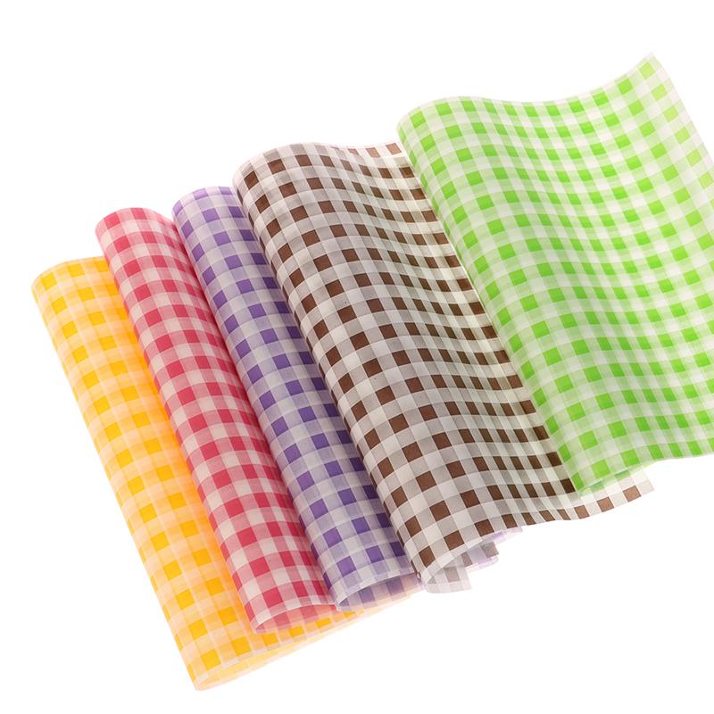 50Pcs hârtie cerată alimentară, rezistentă la ulei, hârtie cerată, pâine, sandwich, burger, cartofi prăjiți, macaroane, ambalaje, instrumente de copt pentru bucătărie, ambalaje, decor