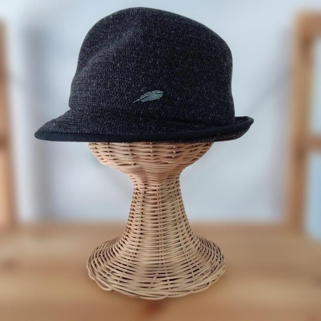 Used STETSON Stetson Tweed Folded Hat Size M Made In Japan