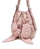 Athe Vanessabruno [Ruban] Pink Ribbon Petite Backpack And Shoulder Bag Mini Aaba6E941P2