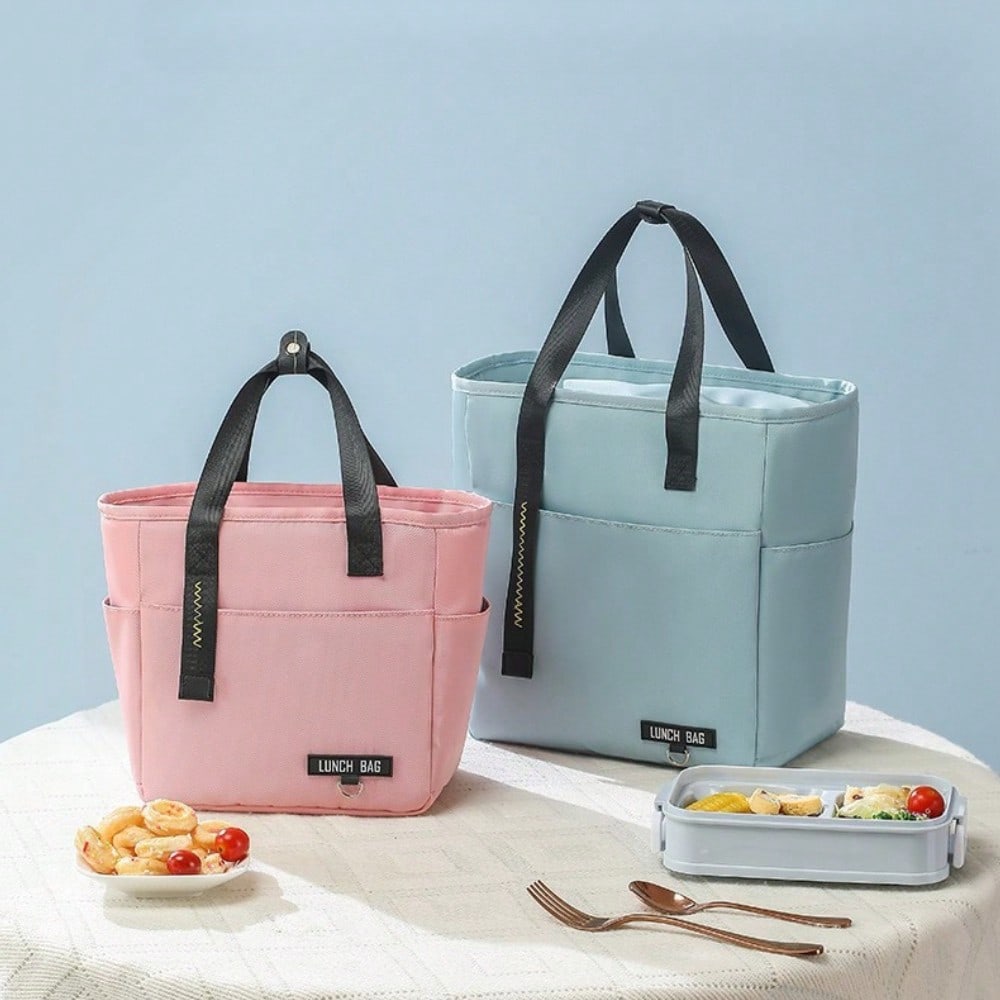 Thermal insulation bento bag Thickened lunch box Handbag Office worker High value waterproof lunch bag Large capacity ice bag