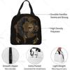 Mandala Boho Crescent Moon Sun Dreamcatcher Lunch Bag Waterproof Portable Tote Bag for Fashion Lunch Box with Zip Closure