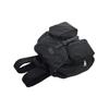 Gucci Vintage Logo Leather Flap Nylon And Leather Backpack Medium Unisex Backpacks Black 510343-X28AN-1000