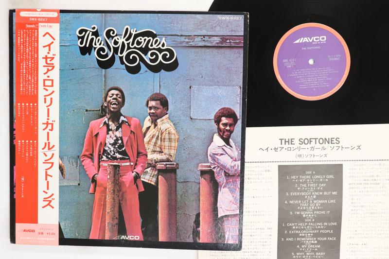

LP Record SOFTONES Softones SWX6227 AVCO 1973 Japan Obi SoulFunk Used