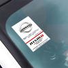 Car windshield anti-static stickers, car logo anti-static stickers For Nissan X-Trail T32 T31 Qashqai Tiida Teana Car Styling