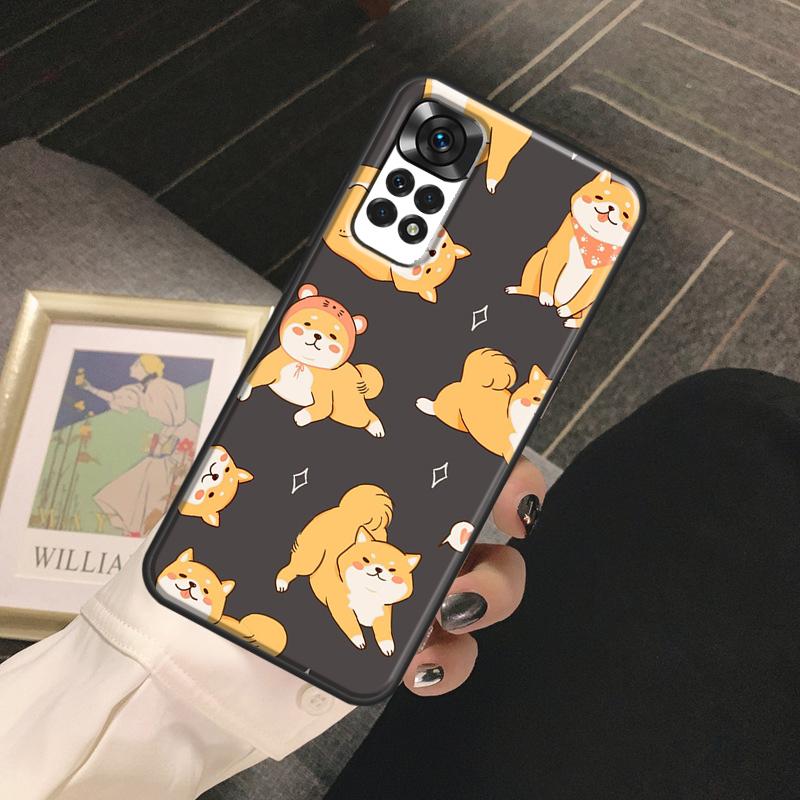 Cute Shiba Inu Funda For Xiaomi Redmi Note 14 9 10 11 12 13 Pro 9S 10S 11S 12S Redmi 13C 10C 12C 14C Case