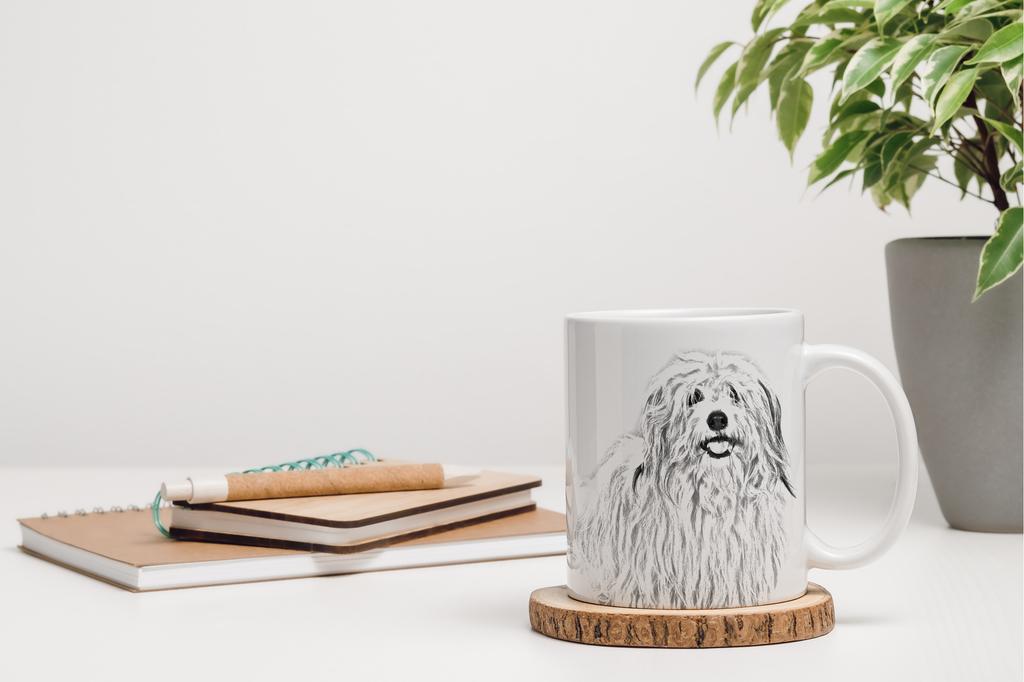 Coton De Tulear, Cotie - Cup with a Dog, Cup with a Photo, Personalized Gift from the Art-Dog Brand