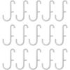 Ikea SKADIS Hooks (Fits SKADIS Peg Board), White, 6x2.5 Centimetres - Set of 15