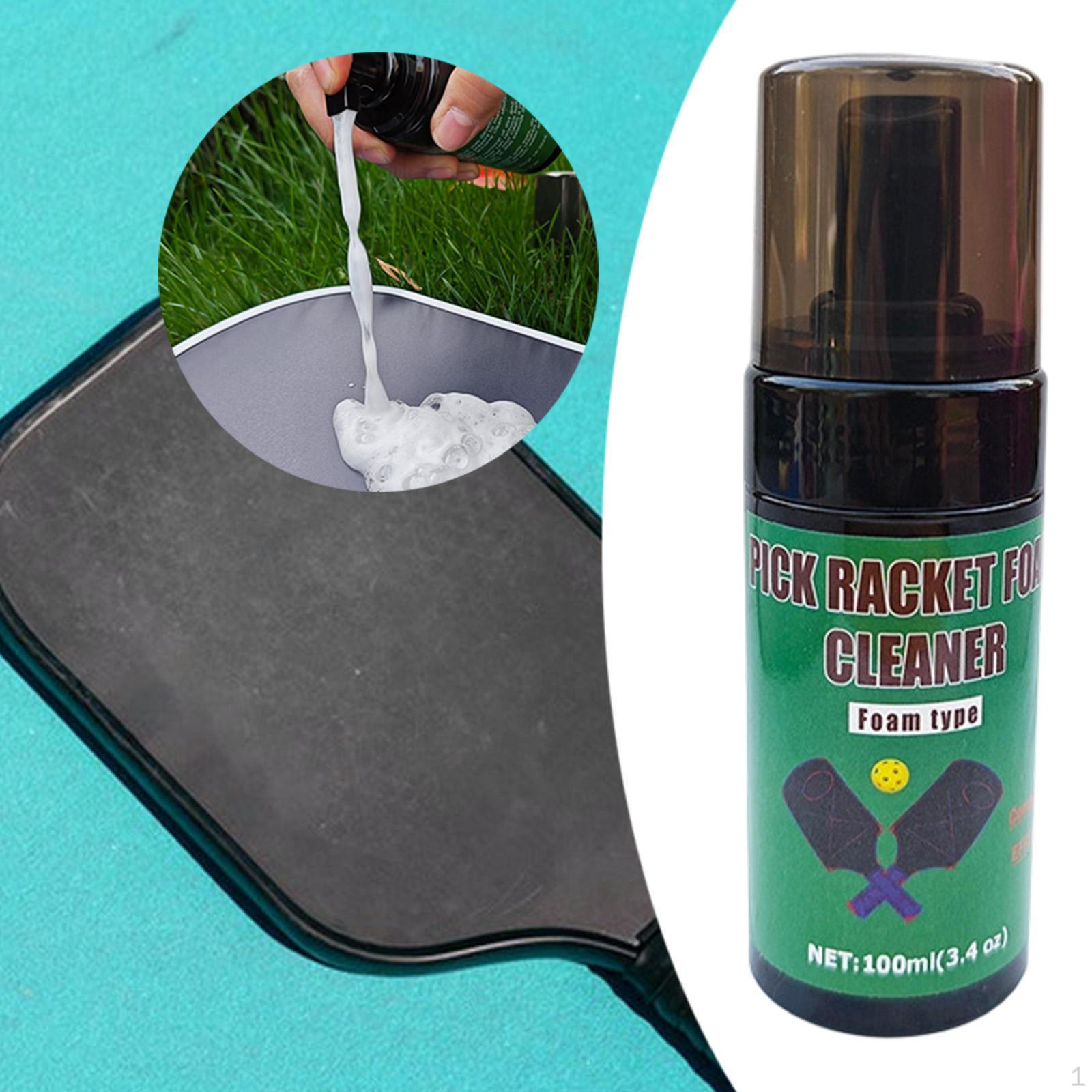 

100 ml Pickleball Racket Cleaner Portable Increase Performance Professional Maintenance Kit A