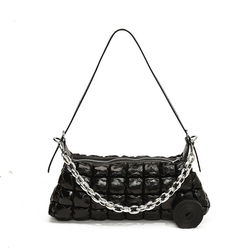 Versatile Fashion Handbag Women's New Plaid Commuter Bag