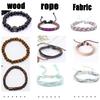 5PCS Random Style Men's Women's Webbing, Rope,Leather Bracelet Classical Festive Women Gift(Including But Not Limited to Pic)
