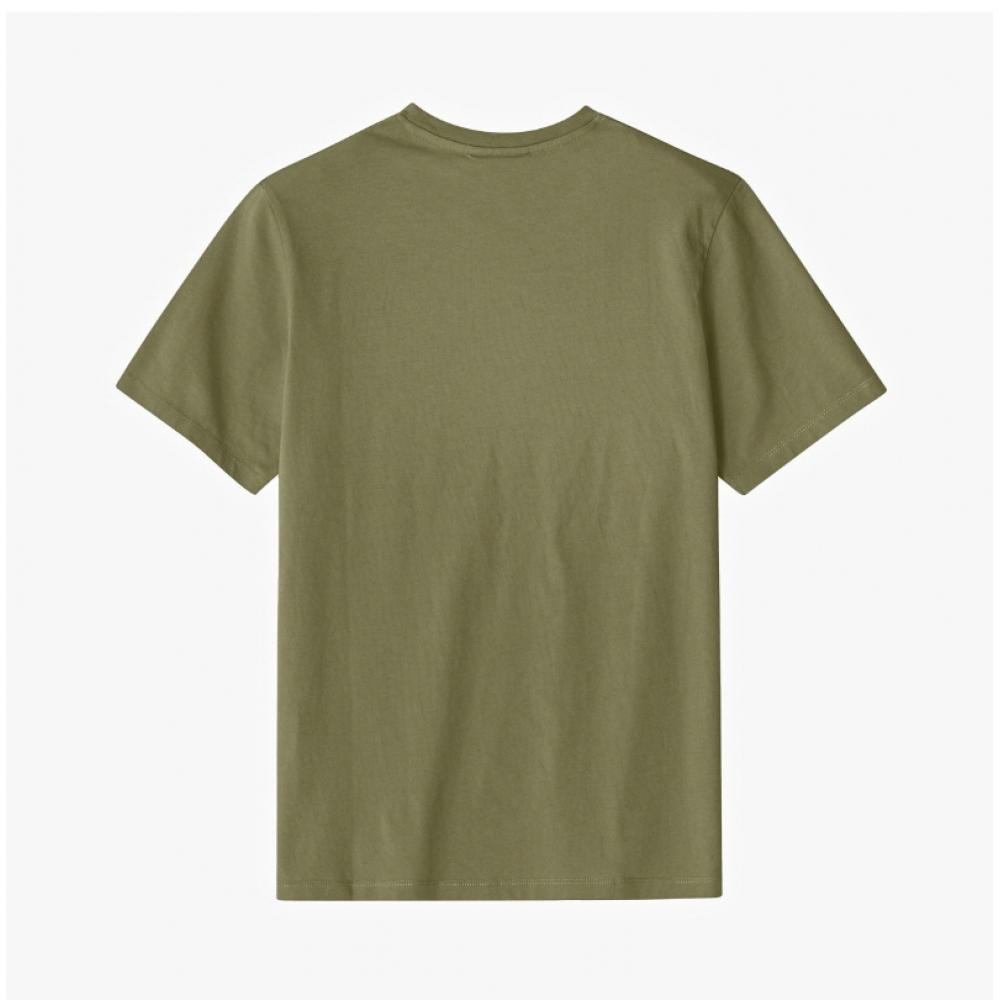 MaiSon KitSune Lm00110kj0008 P384 Chillax Fox Patch Men S Short Sleeve Tee