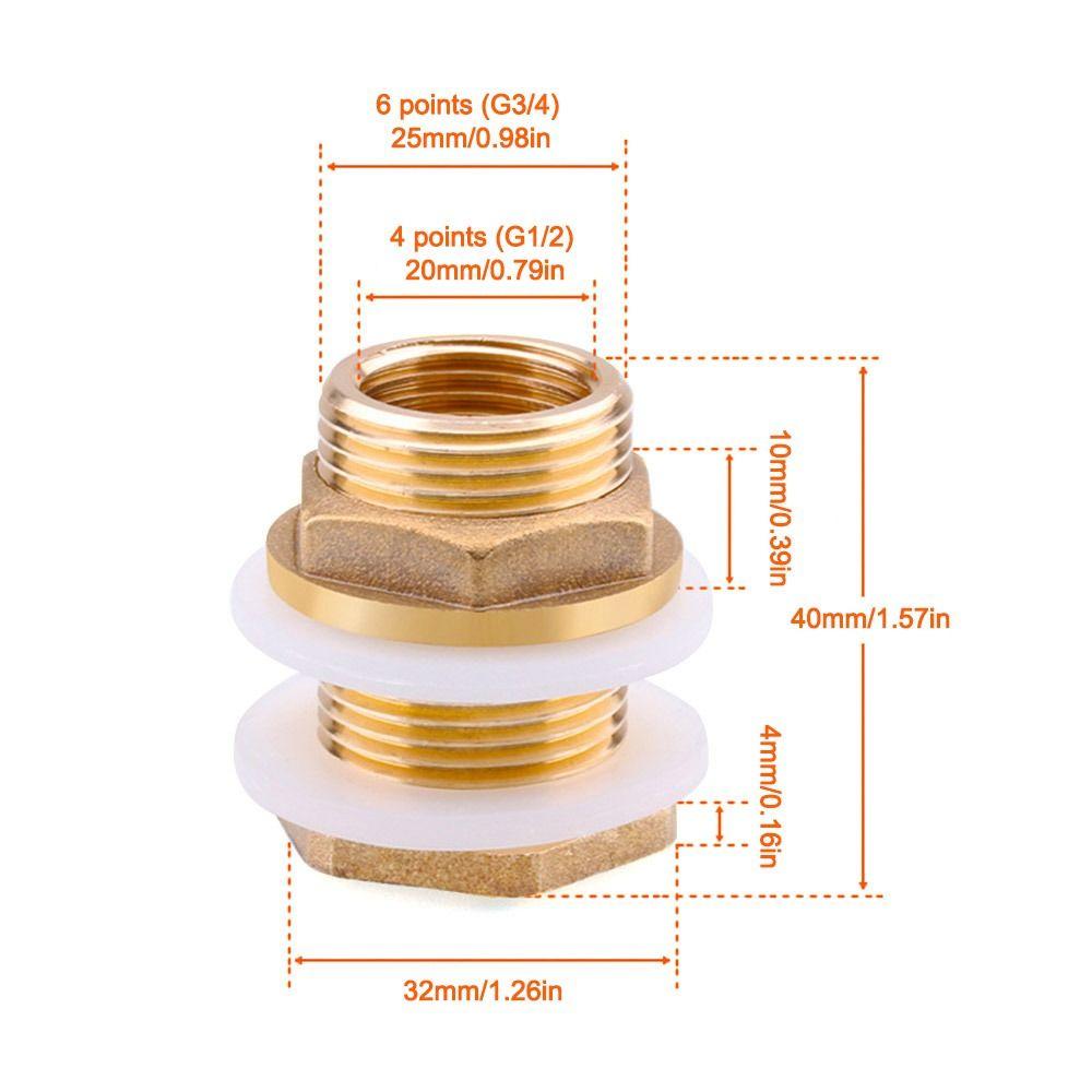 

Прочный 1/2 1/4 Соединитель для водяного бака Медная труба Силиконовая прокладка Муфта для аквариума Герметичный адаптер для шланга